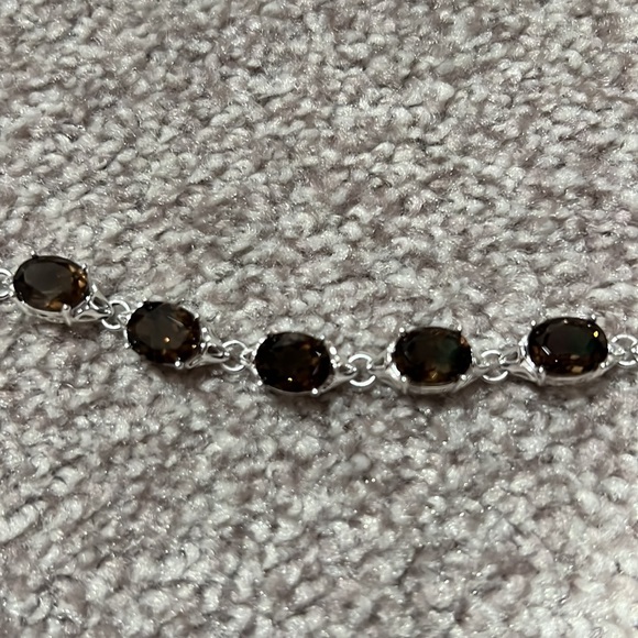 Bracelet brown stone - Picture 2 of 6